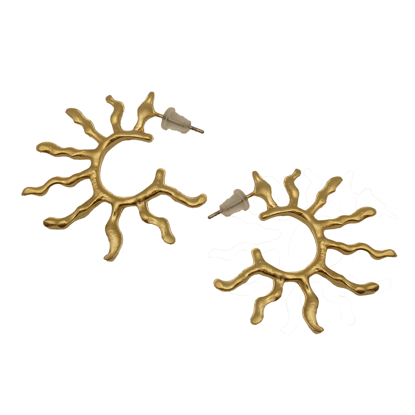EOS - gold-plated earring