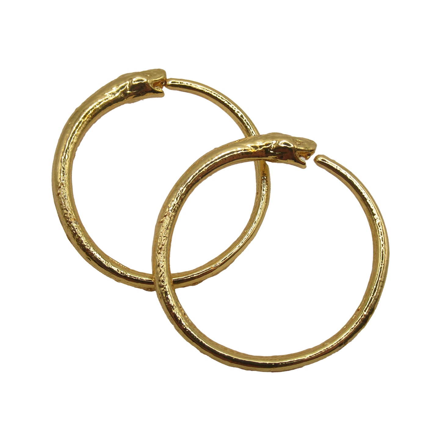 OUROBOROS - gold-plated earring