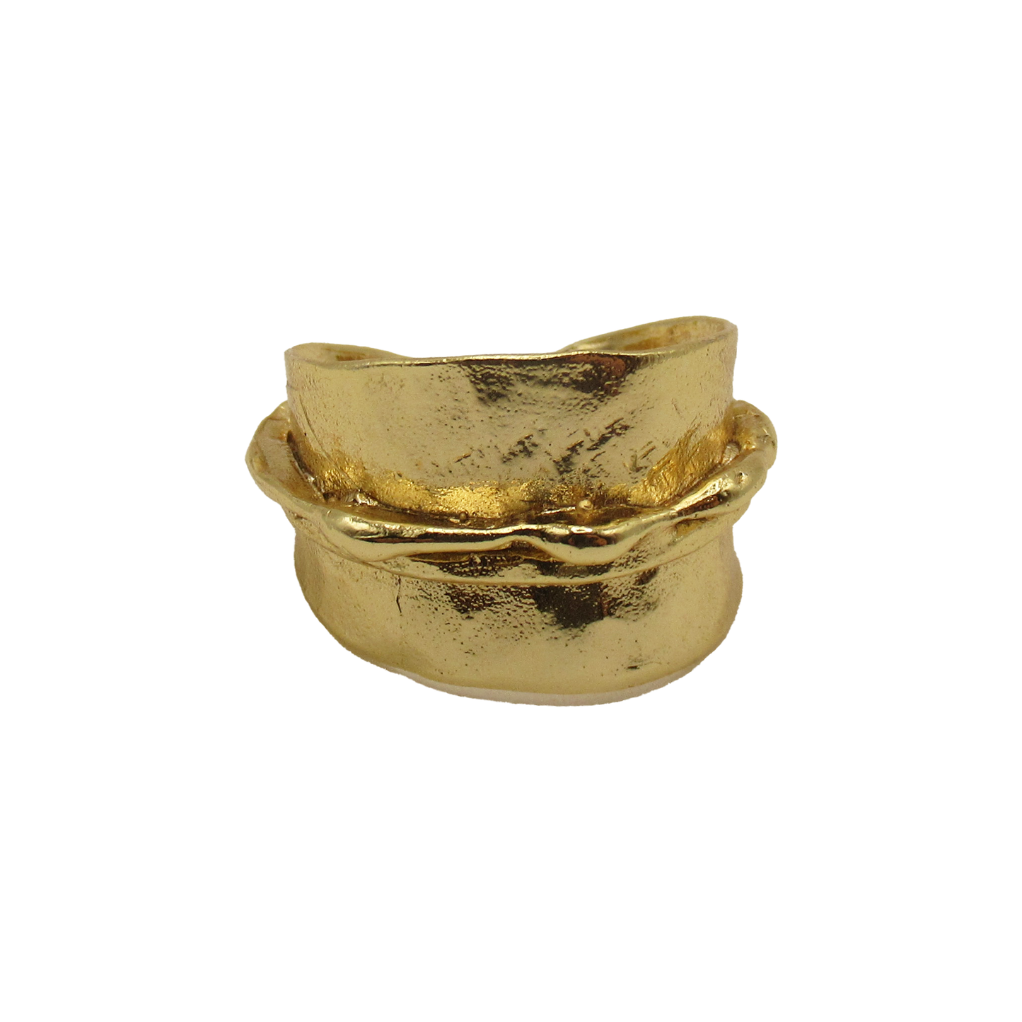 SAF - gold plated ring